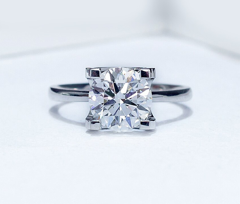 Classic Round Four-prong Diamond