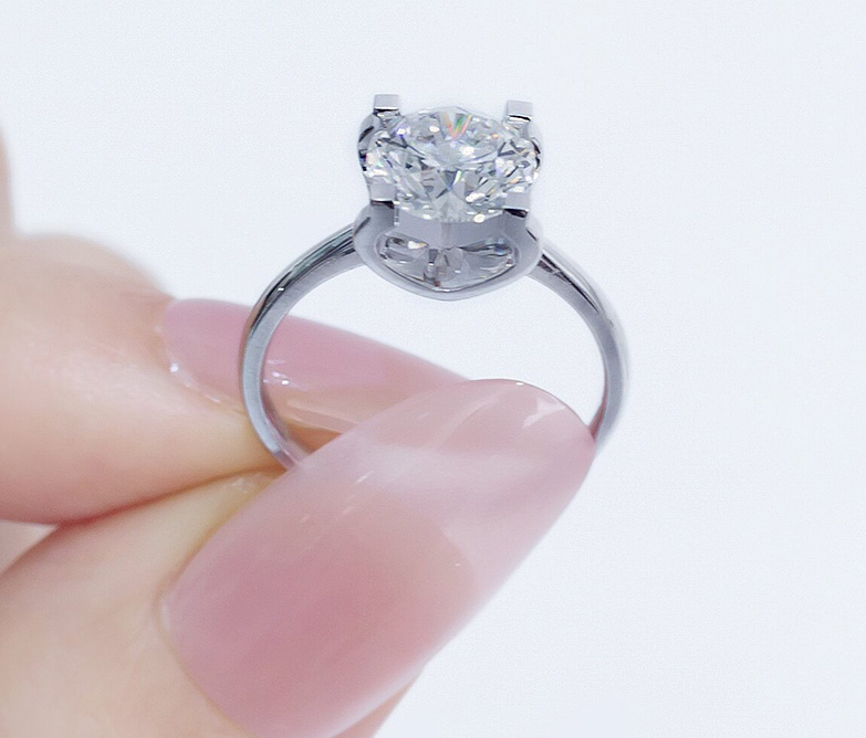 Classic Round Four-prong Diamond