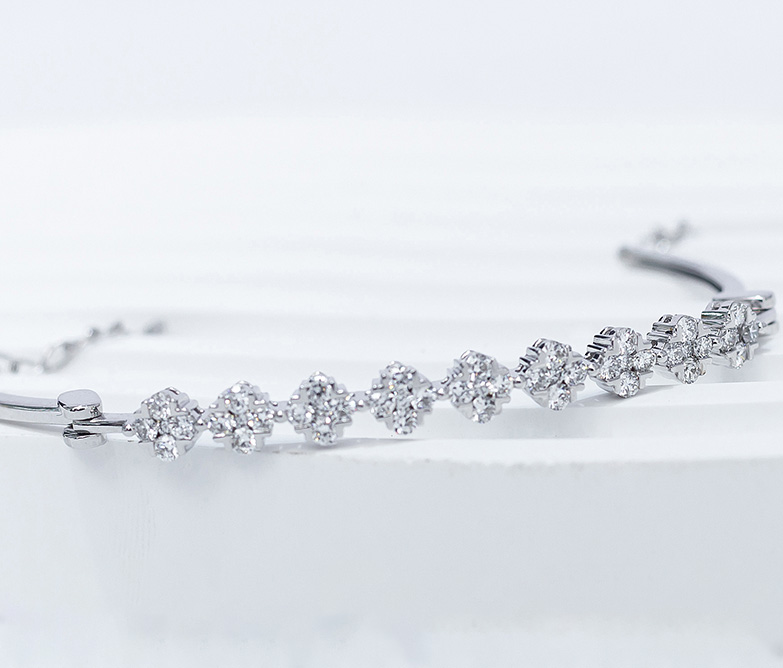 Diamond Bangle Bracelet