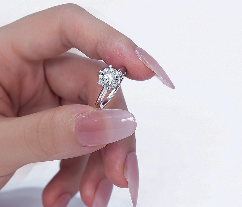 Classic Round Six-prong Diamond