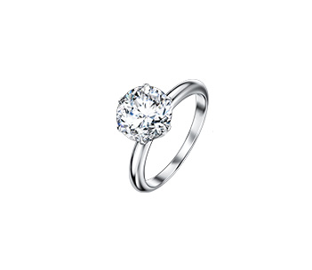 Classic Round Six-prong Diamond