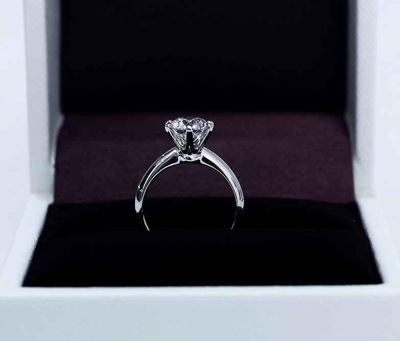 Classic Round Six-prong Diamond